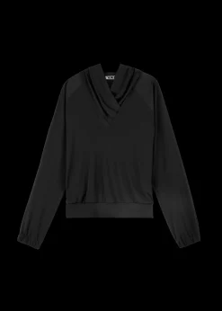 Tricot Top Met Capuchon