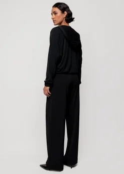 Tricot Top Met Capuchon