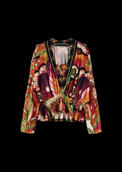 Tricot Top Met Print