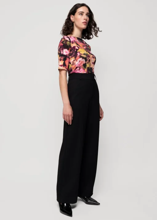 Tricot Top Met Print