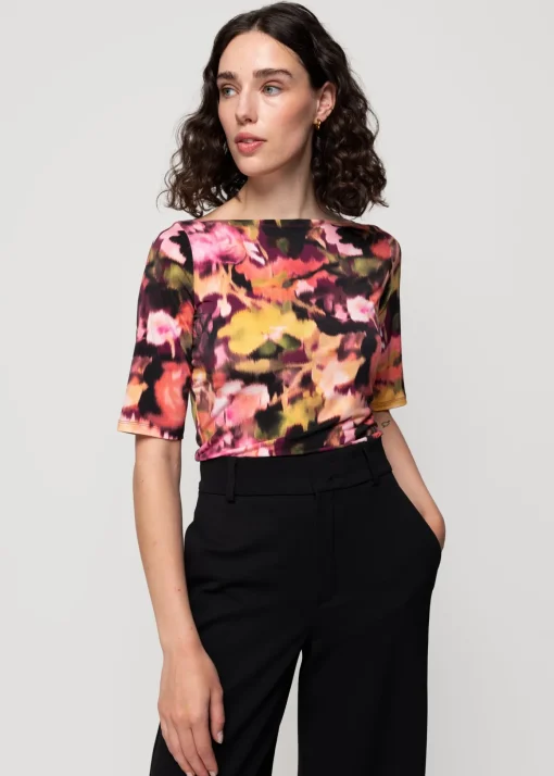 Tricot Top Met Print