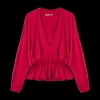 Tricot Top Met V-Hals