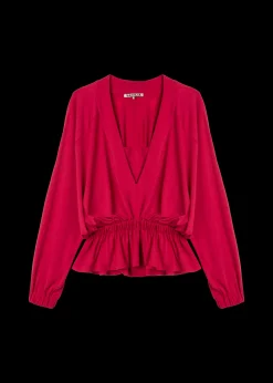 Tricot Top Met V-Hals
