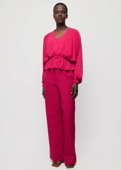 Tricot Top Met V-Hals