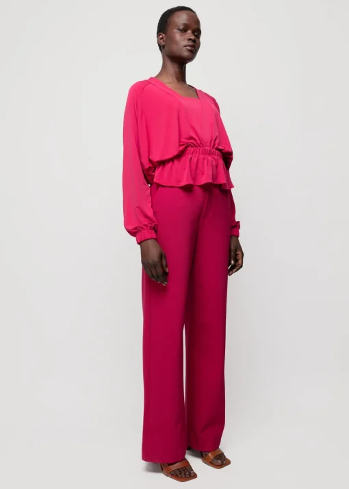 Tricot Top Met V-Hals