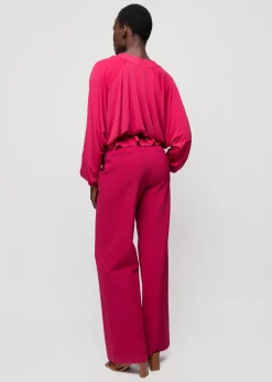 Tricot Top Met V-Hals