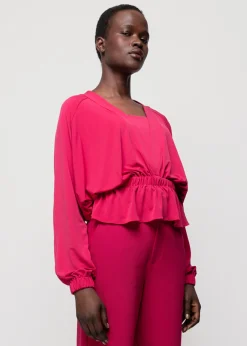 Tricot Top Met V-Hals