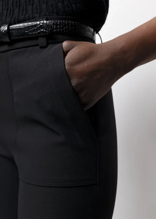 Twill Broek Flared