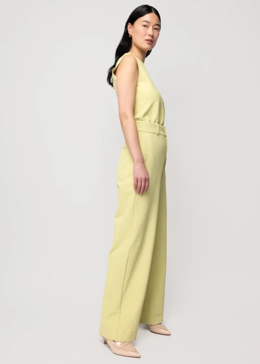 Twill Mouwloze Top