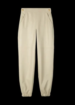 Vegan Leren Jogger