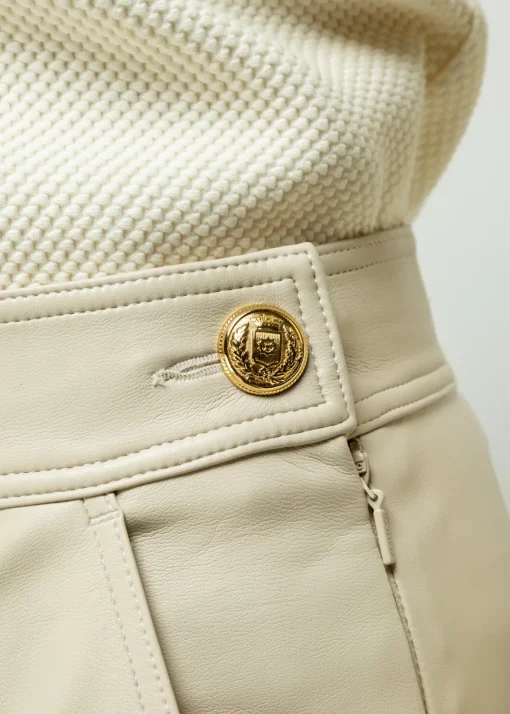 Vegan Leren Jogger