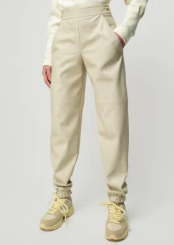 Vegan Leren Jogger