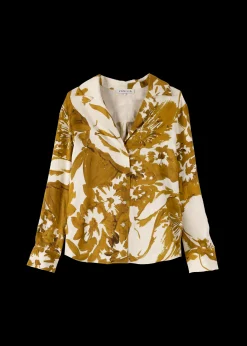 Viscose Blouse Met Bloemen
