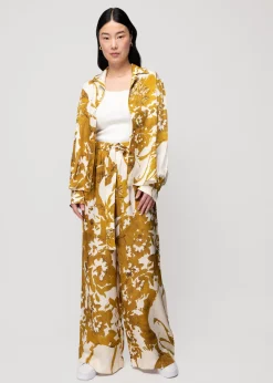Viscose Blouse Met Bloemen