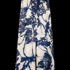 Viscose Broek Met Bloemen
