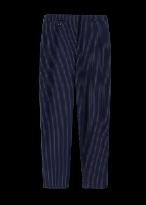 Viscose Chino Pin Stripe