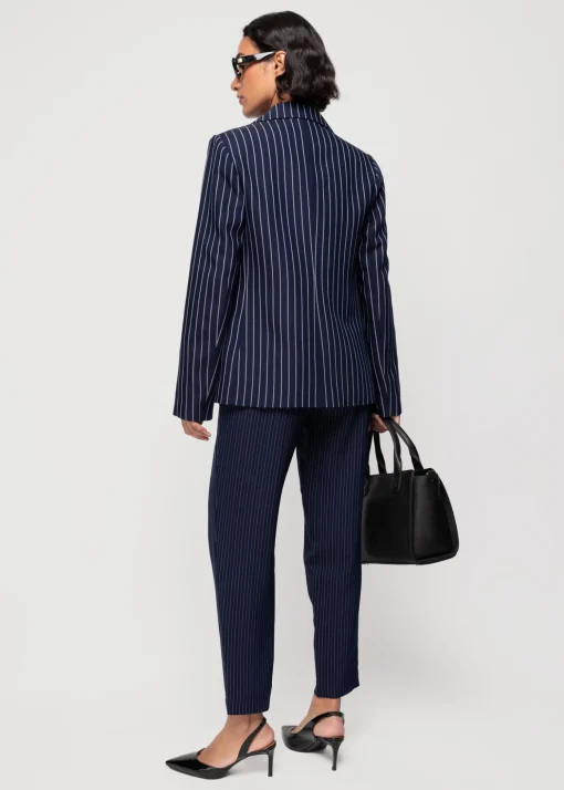 Viscose Chino Pin Stripe