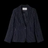 Viscose Colbert Pin Stripe