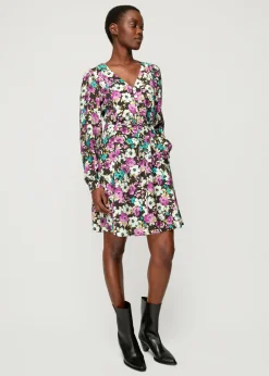 Viscose Jurk Met Bloemen