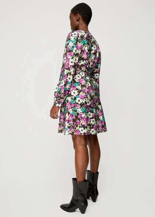 Viscose Jurk Met Bloemen
