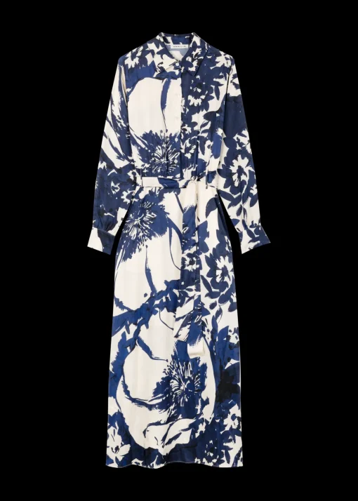 Viscose Maxi-Jurk Met Bloemen