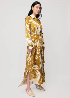 Viscose Maxi-Jurk Met Bloemen