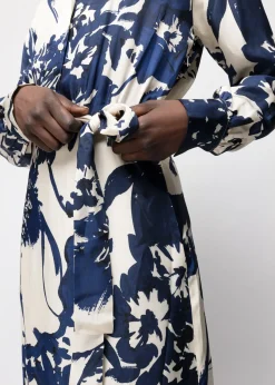 Viscose Maxi-Jurk Met Bloemen
