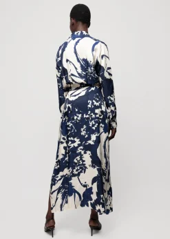 Viscose Maxi-Jurk Met Bloemen