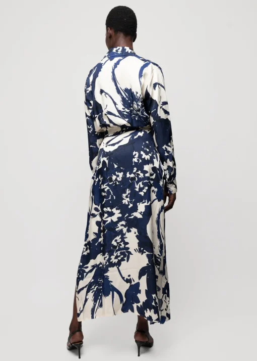 Viscose Maxi-Jurk Met Bloemen