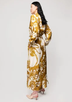 Viscose Maxi-Jurk Met Bloemen