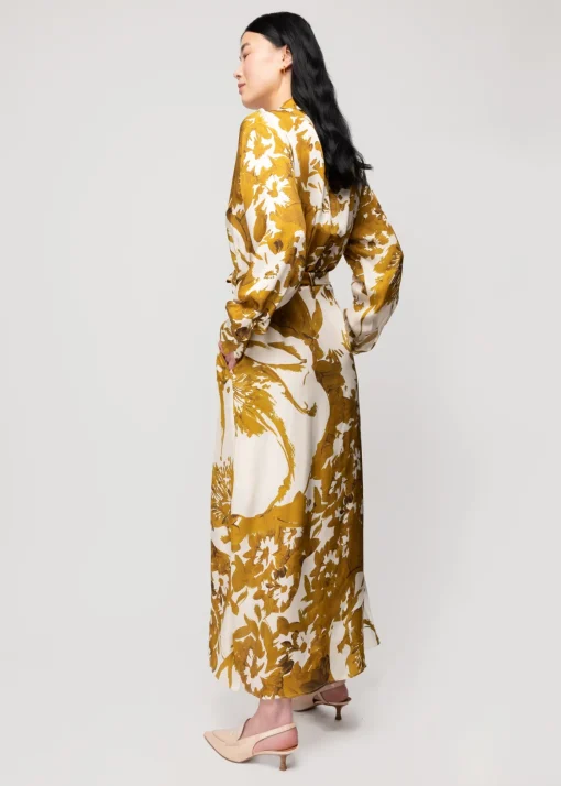 Viscose Maxi-Jurk Met Bloemen