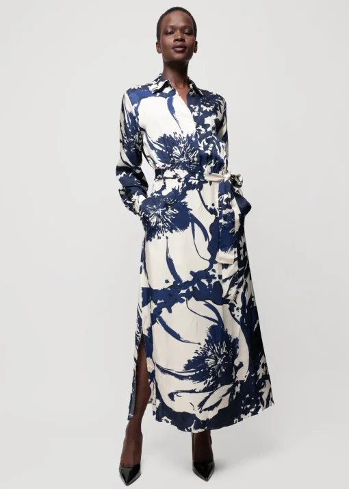 Viscose Maxi-Jurk Met Bloemen
