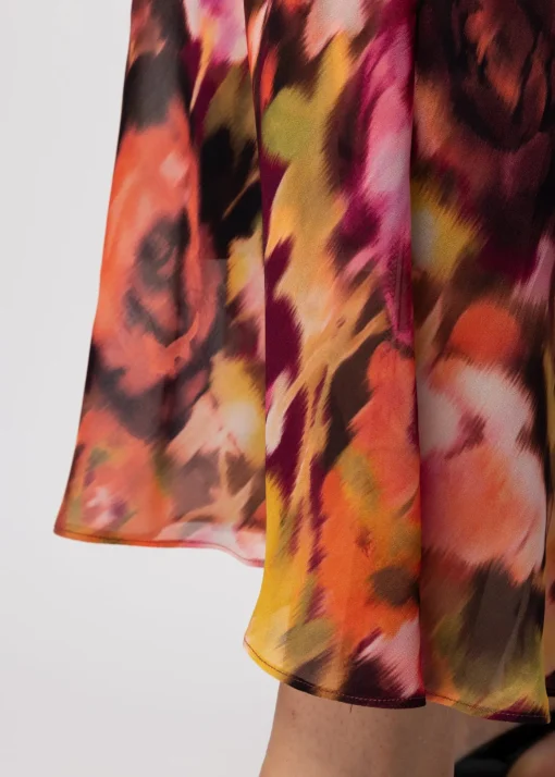 Viscose Midi Rok Met Print