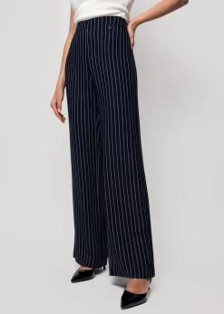 Viscose Pantalon Pin Stripe