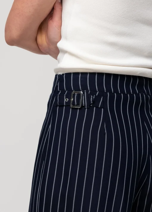Viscose Pantalon Pin Stripe