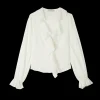 Viscose Ruffle Blouse