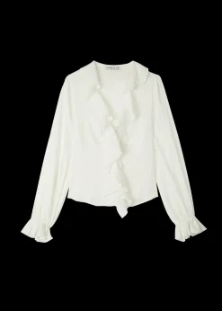 Viscose Ruffle Blouse