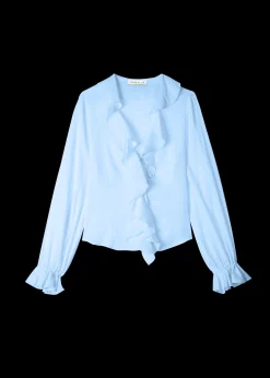 Viscose Ruffle Blouse