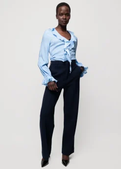 Viscose Ruffle Blouse