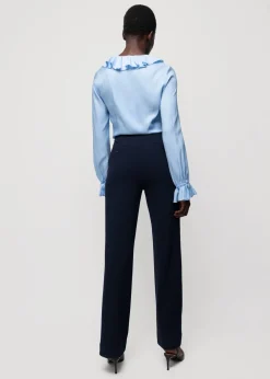 Viscose Ruffle Blouse