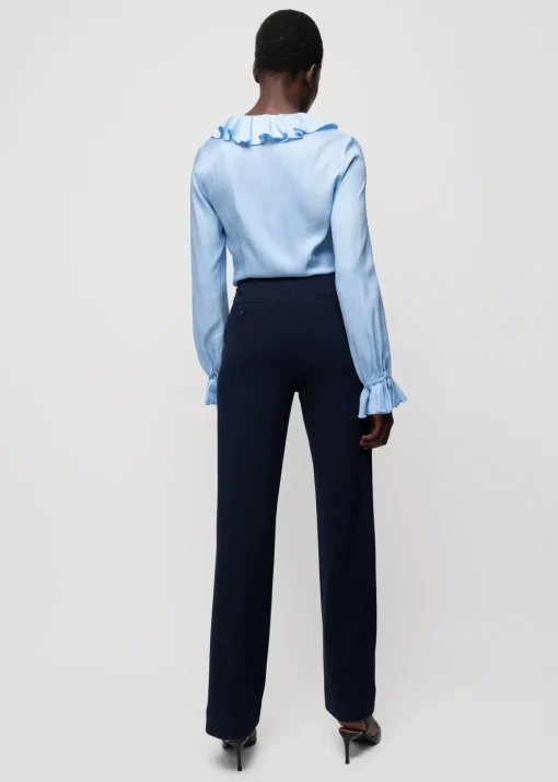 Viscose Ruffle Blouse