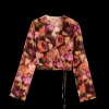 Viscose Wrap Blouse