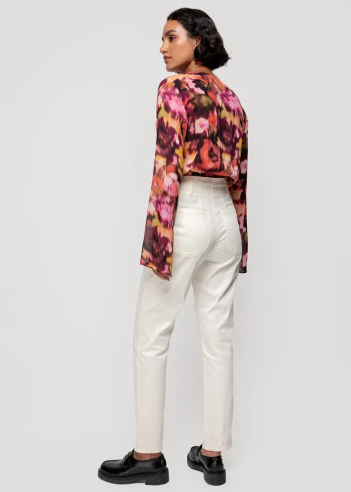 Viscose Wrap Blouse