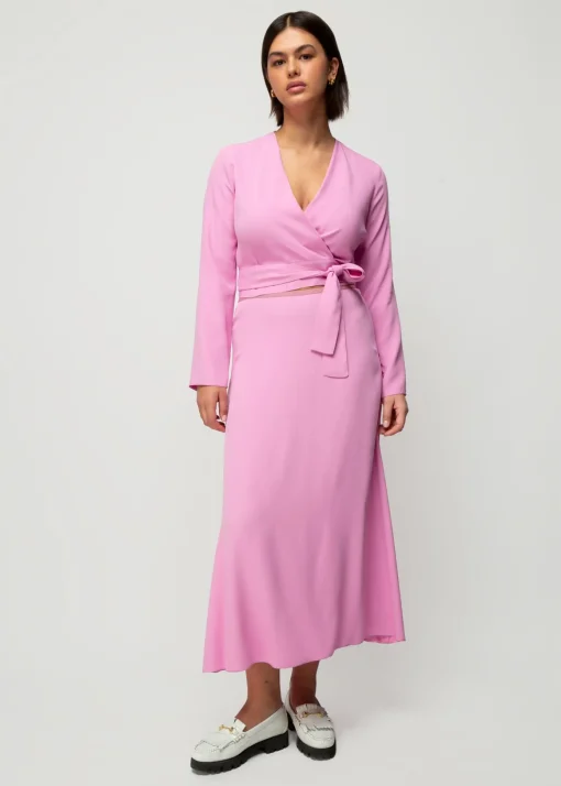 Viscose Wrap Top
