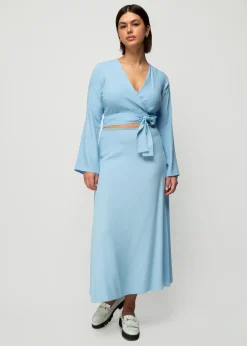 Viscose Wrap Top