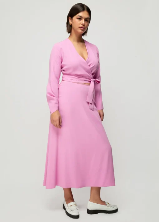 Viscose Wrap Top