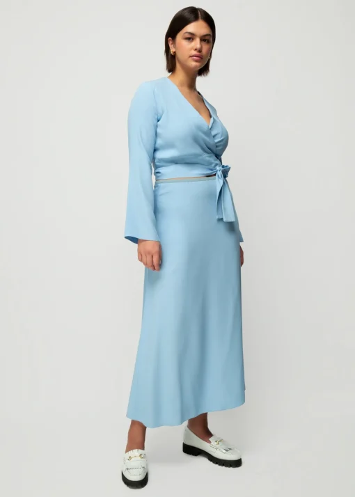 Viscose Wrap Top