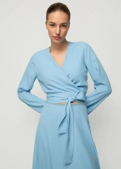 Viscose Wrap Top