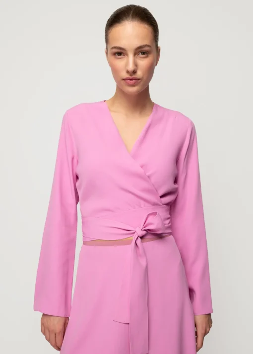Viscose Wrap Top