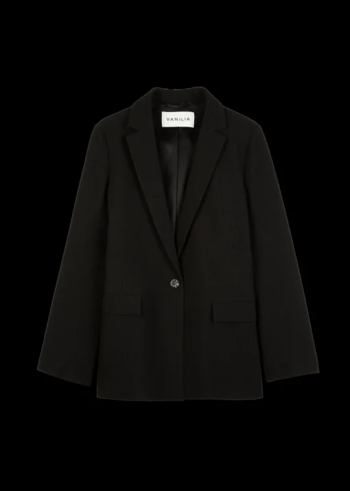 Wafel Structuur Blazer
